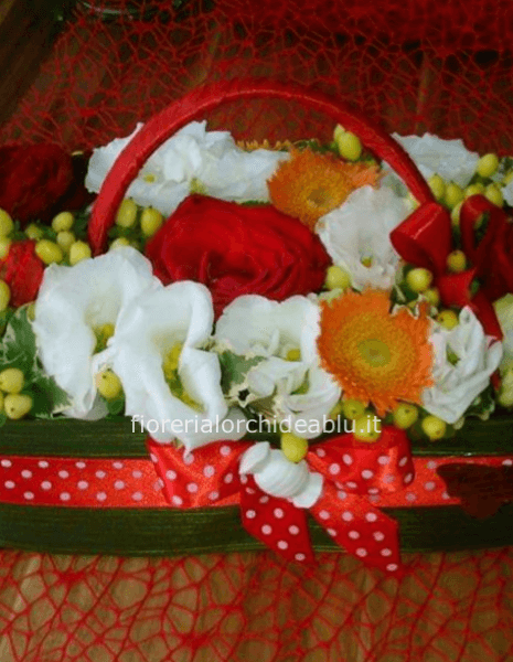 borsetta con fiori